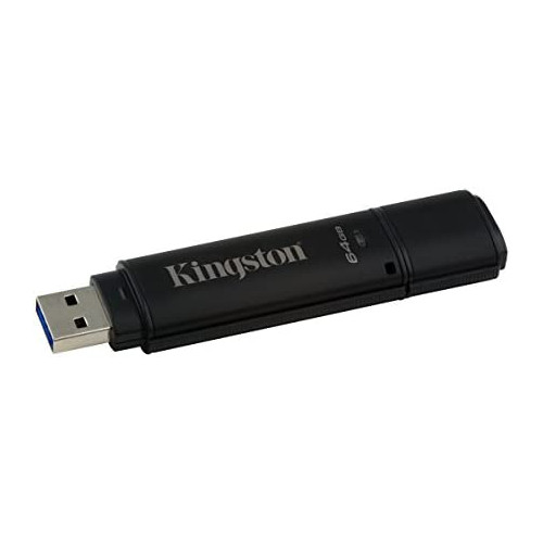 Kingston Digital 4GB USB 3.0 DT4000 G2 256 AES FIPS 140-2 Level 3 Encrypted (DT4000G2DM/4GB)