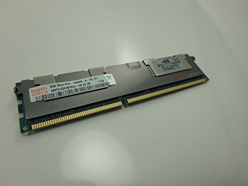 HP 500205-171 8GB Dual Rank x4 PC3-10600 DDR3-1333 Registered CAS-9 Memory Kit