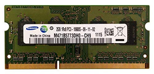 Samsung DDR3-1333 SODIMM 2GB Original Notebook Memory