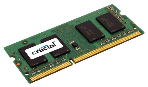 Crucial 4GB DDR3 1333 MT/s PC3-10600 CL9 SODIMM 204-Pin CT51264BC1339