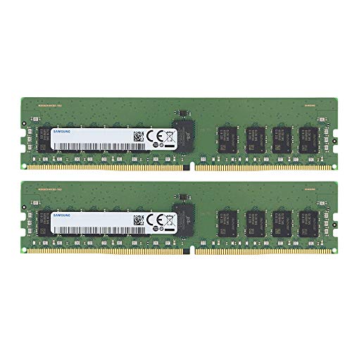 Samsung Memory Bundle with 32GB 2 x 16GB DDR4 PC4-21300 2666MHz Memory Compatible with HP ProLiant ML30 G9 ML30 G10 DL20 G9 DL20 G10 MicroServer G10 Servers