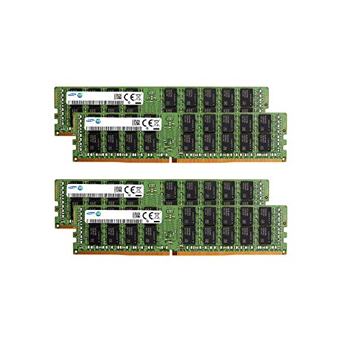 Samsung Memory Bundle with 128GB 4 x 32GB DDR4 PC4-21300 2666MHz Memory Compatible with HP ProLiant DL360 G10 DL380 G10 DL120 G10 ML350 G10 ML150 G10 Servers