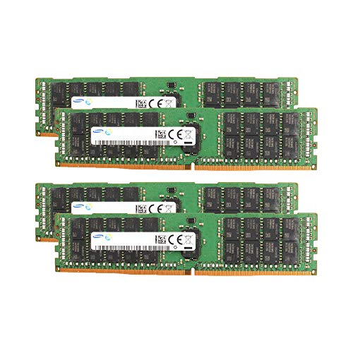 Samsung Memory Bundle with 128GB (4 x 32GB) DDR4 PC4-19200 2400MHz Memory Compatible with HP ProLiant DL360 G9, DL380 G9, DL160 G9, DL120 G9, ML350 G9, ML150 G9 Servers