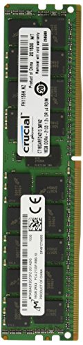 Crucial CT16G4RFD4213 16GB Single DDR4 2133 MT/s PC4-2133 CL15 DR x4 ECC Registered DIMM 288-Pin Server Memory