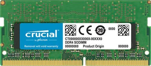 Crucial Technology 64GB 4x 16GB 288-Pin RDIMM DDR4 2400 MT/S PC4-19200 Server Memory Module Kit Registered x4 Based CL 17 2048Meg x 72 ECC 1.2V Dual Rank