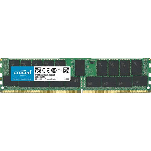 Crucial DDR4-2933 32GB/4Gx72 ECC/Reg CL21 Server Memory CT32G4RFD4293