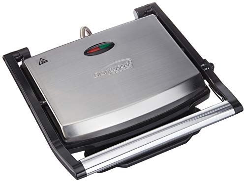 Brentwood Select TS-651 Non-Stick Panini Grill & Sandwich Maker, Stainless Steel