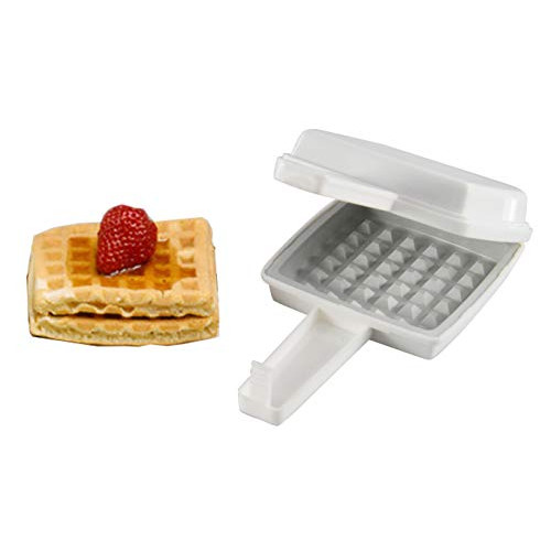 HOME-X Microwavable Classic Square Belgian Waffle Maker