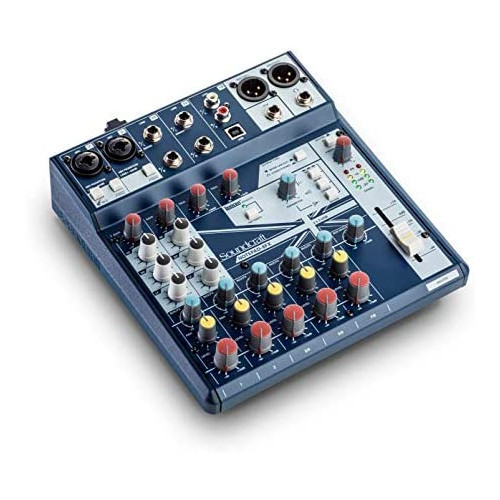 Soundcraft Notepad-5 Small-Format Analog Five-Channel Mixing Console with USB I/O (5085980US)