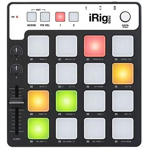IK Multimedia iRig Pads MIDI Groove Controller for iPhone, iPad and Mac/PC
