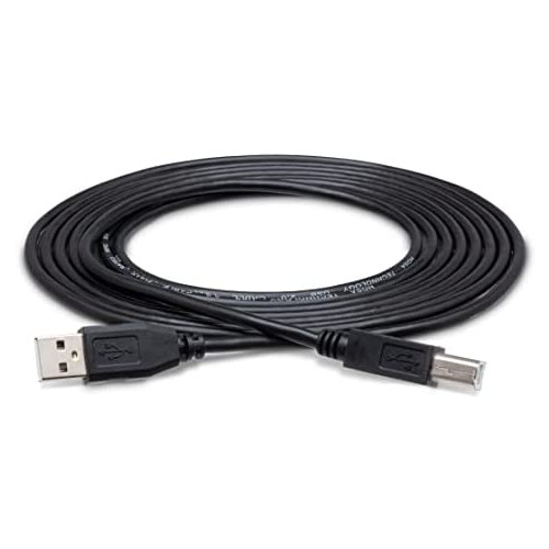 Hosa USB-205AB Type A to Type B High Speed USB Cable, 5 Feet
