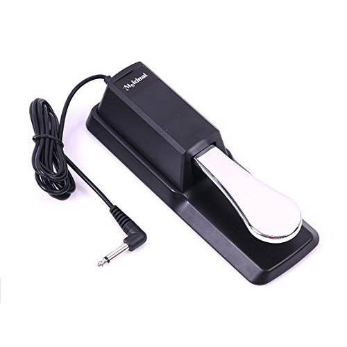 Sustain Pedal for All Electronic Keyboards,MIDI Keyboards,Digital Pianos & Synthesizers, Digital Piano Foot Damper Pedal