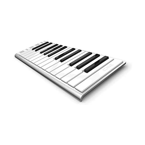 Xkey 37 USB MIDI keyboard controller - Apple-style ultra-thin aluminum frame, 37 full-size velocity-sensitive keys, polyphonic aftertouch, plug & play on iPad, iPhone, Mac, PC