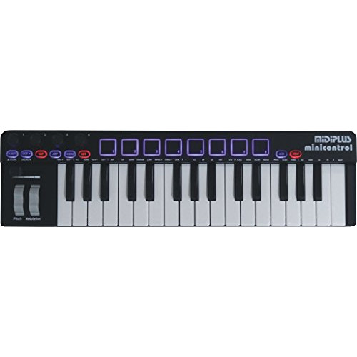 midiplus, 32-Key minicontrol USB MIDI Keyboard Controller