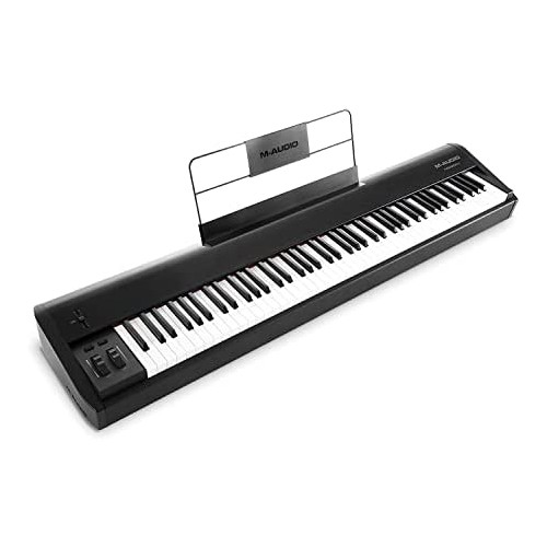 M-Audio Hammer 88 - USB MIDI Keyboard Controller with 88 Hammer Action Piano Style Keys Including A Studio Grade Recording Software Suite