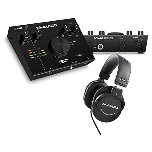 M-Audio AIR 192|14 - USB Audio Interface for Studio Recording with 8 In and 4 Out, MIDI Connectivity, and Software from MPC Beats and Aleton Live Lite
