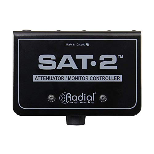 Radial SAT-2 Stereo Audio Attenuator Monitor Controller