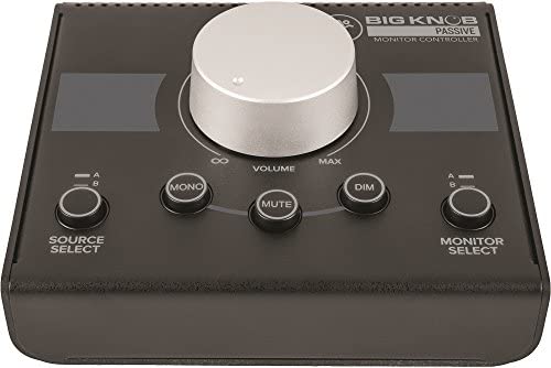 Mackie Big Knob Series, Passive 2x2 Studio Monitor Controller (BIG KNOB PASSIVE)