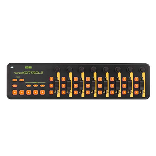 Korg nanoKONTROL2 Slim-Line USB Controller - Orange/Green