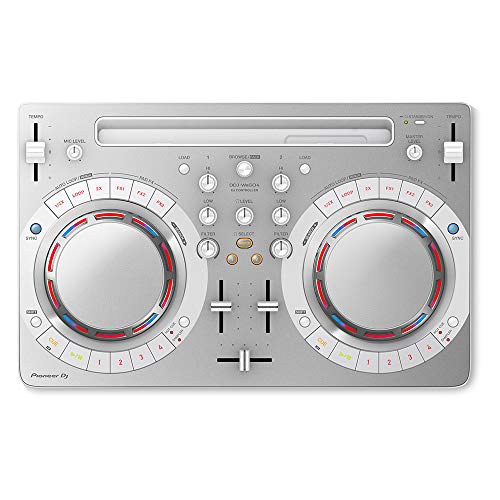 Pioneer DJ DDJ-WeGO4-W - Portable DJ Controller - iOS compatible (White)
