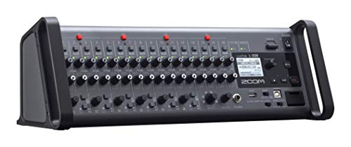 Zoom LiveTrak L-20R Digital Mixer & Multitrack Recorder Rack Mountable 20-Input/ 22-Channel SD Card Recorder 22-in/4-out USB Audio Interface 6 Customizable Outputs Wireless iOS Control
