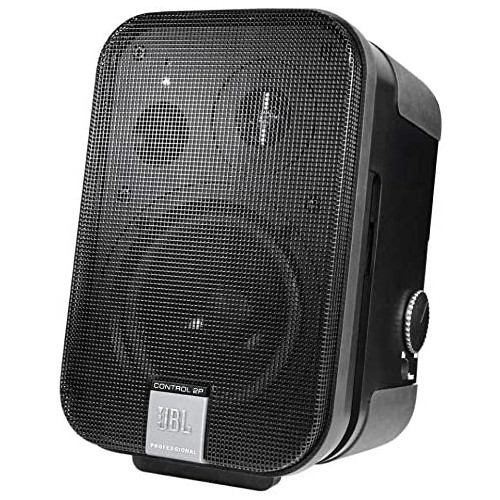 JBL Professional C2PS Control 2P Compact Powered Monitor pair master and extension speakers Black