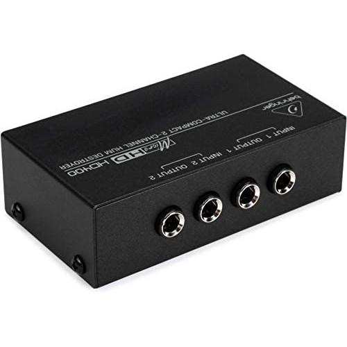 Behringer MicroHD HD400 Ultra-Compact 2-Channel Hum Destroyer