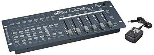 CHAUVET DJ Obey 6 Universal DMX-512 Compact Stage Light Controller