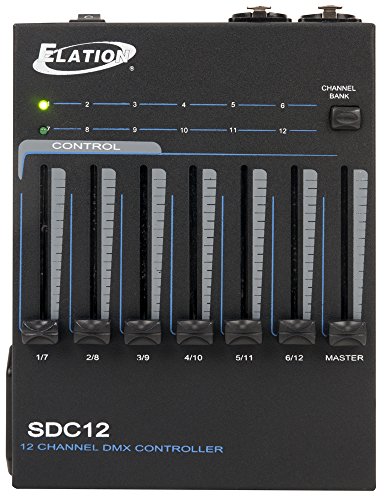 ADJ Products SDC12, 12 Channel Basic DMX Controller, Easily Fade and Dim Multiple Lights