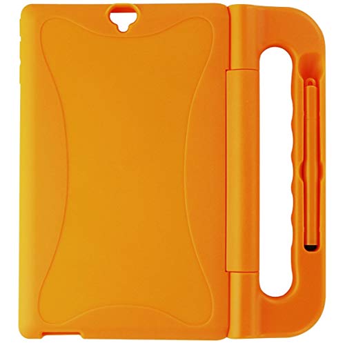 Verizon Hybrid Hardshell Case w/ Orange Stylus for GizmoTab Tablet - All Orange