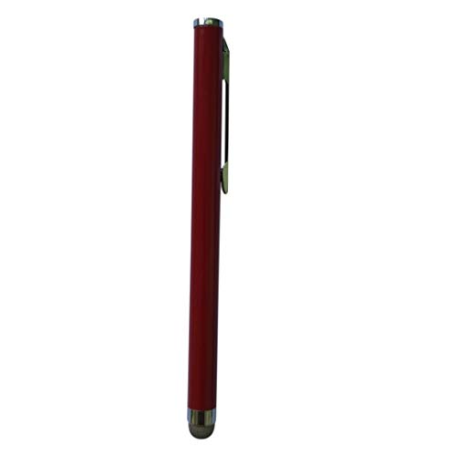BoxWave Stylus Pen Compatible with iPad (2nd Gen 2011) (Stylus Pen by BoxWave) - EverTouch Slimline Capacitive Stylus, Slim Barrel Capacitive Stylus with FiberMesh Tip - Crimson Red