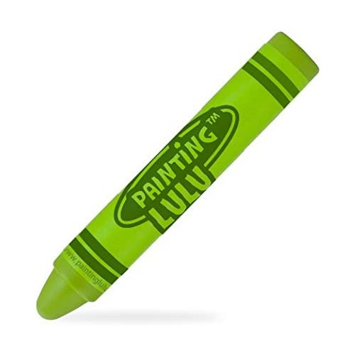 Best Stylus for Kids - Fun Crayon Stylus Pen. Green Kids Stylus for iPad, Tablets and Touch Screens