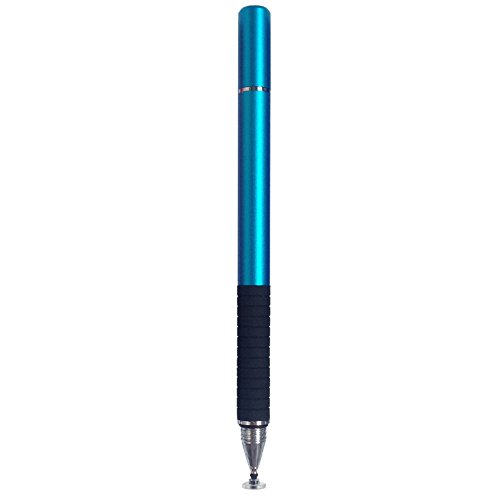 EyeIslet Capacitive Precision Disk Stylus Pen for iPad iPhone iPad Air iPad Mini Samsung Galaxy and Other Touch Screen Devices - Light Blue