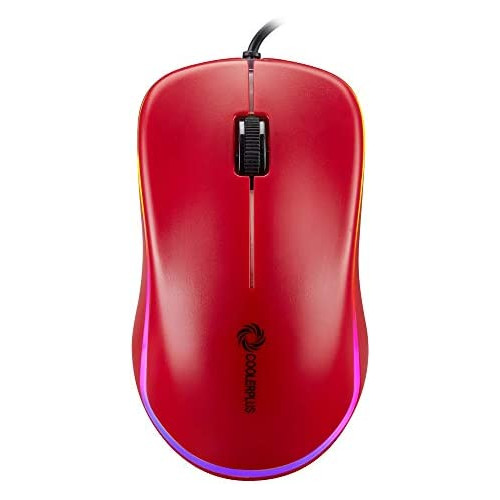 Coolerplus Computer Mouse USB Optical Wired Mouse with Easy Click for Office and Home Premium and PortableCompatible with Windows and MAC of Computer Laptop Desktop