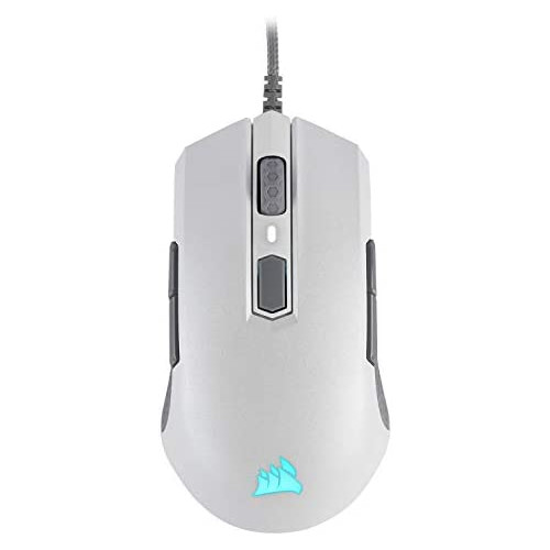 게이밍마우스 CORSAIR M55 RGB Pro Wired Ambidextrous Multi-Grip Gaming Mouse - 12400 DPI Adjustable Sensor - 8 Programmable Buttons - Black