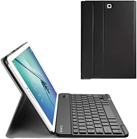 Fintie Keyboard Case for Samsung Galaxy Tab S2 9.7 - Slim Fit Stand Cover with Magnetically Detachable Wireless Bluetooth Keyboard for Samsung Galaxy Tab S2 9.7-inch Tablet, Black
