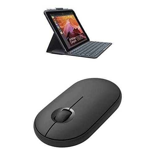 태블릿 키보드 Logitech&nbspSlim Folio with Integrated Bluetooth Keyboard for iPad 5th and 6th Generation
