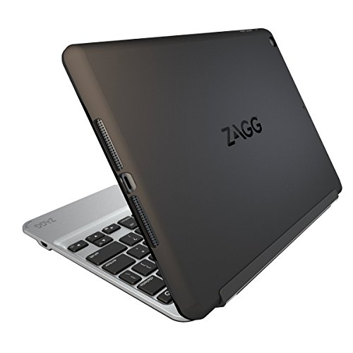태블릿 키보드 ZAGG Slim Book Ultrathin Case Hinged with Detachable Backlit Keyboard for iPad Air 2 ONLY- Black