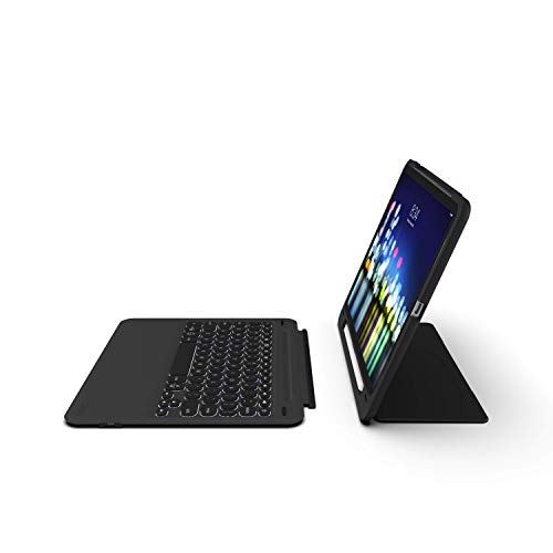 태블릿 키보드 ZAGG Slimbook Go - Ultrathin Case Hinged with Detachable Bluetooth Keyboard - Made for 2019 Apple iPad Pro 11" - Black