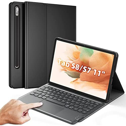 태블릿 키보드 Galaxy Tab A 10.1 2019 Case with Keyboard T510 T515 - Folio PU Leather Stand Case - Magnetically Detachable Wireless Keyboard Case for Samsung Galaxy Tab A 10.1 Inch SM-T510 SM-T515 2019