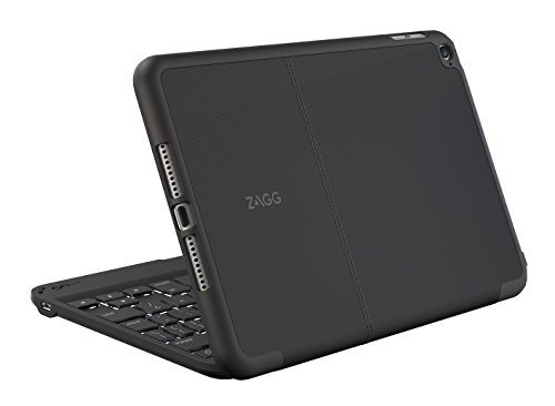 태블릿 키보드 ZAGG Folio Case Hinged with Backlit Bluetooth Keyboard for iPad mini 4 - Black