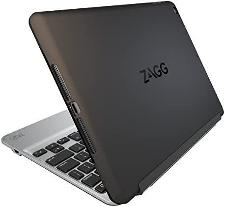 ZAGG Slim Book Ultrathin Case, Hinged with Detachable Bluetooth Keyboard for Apple iPad Mini 2 / iPad Mini 3 - Black