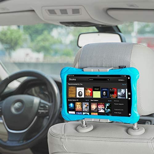 태블릿거치대 Car Mount Holder TFY Car Headrest Mount Holder for Phones and Tablets Compatible with 5 to 10.5 Inch Screens Devices
