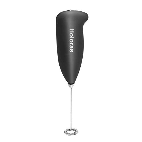 Holoras Durable Drink Mixer, Milk Frother Handheld Battery Operated Electric Foam Maker, Mini Coffee Blender for Cappuccino Coffee Hot Chocolate