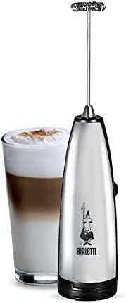 Bialetti, Cappuccino machine Milk Frother, (3 Cup) (330 ml-11 oz), Silver