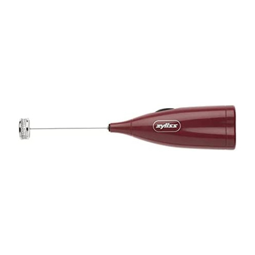 ZYLISS Handheld Electric Milk Frother, Red 1 x 8.7 x 1.7 inches
