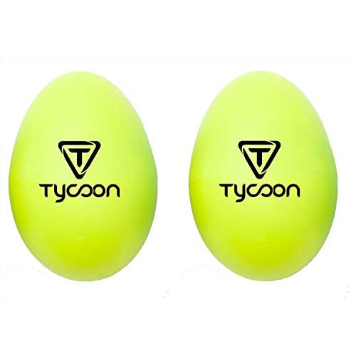 Tycoon Percussion Plastic Egg Shakers - Orange