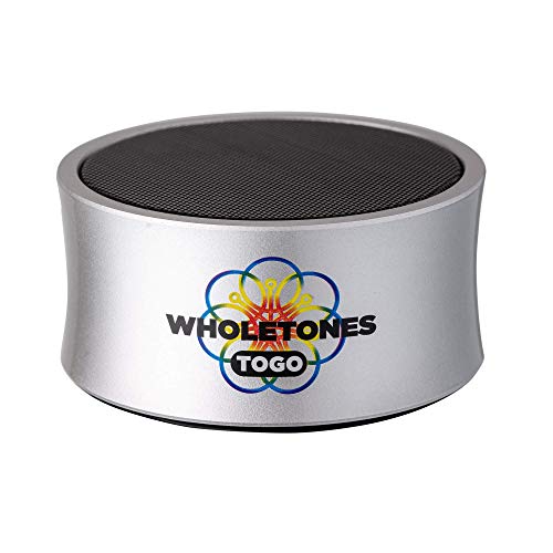 Wholetones to Go (2nd Gen) - Portable Relaxing Music Player with 7 Looping Frequency Enhanced Songs, Timer, Bluetooth, Rechargeable Battery, Hanging Ring