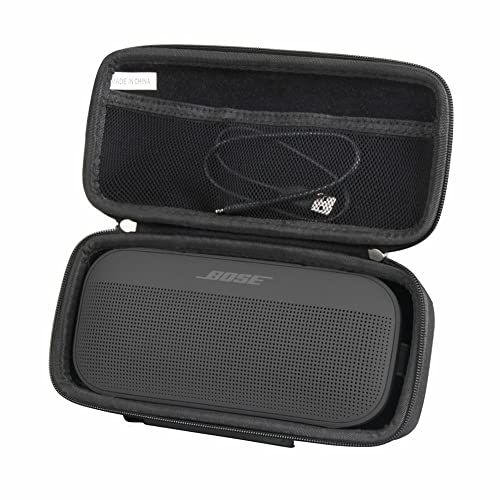 Hermitshell Travel Case for Bose SoundLink Flex Bluetooth Portable Speaker Wireless Waterproof Speaker (Black)