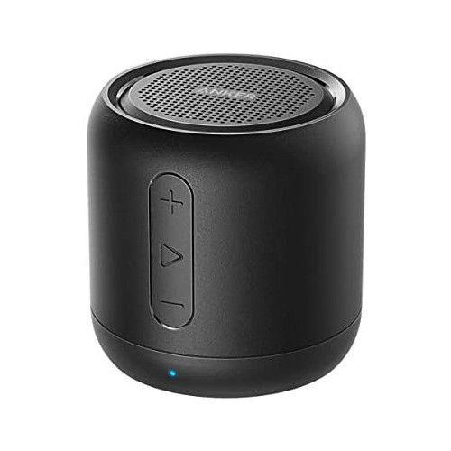 Anker Soundcore Mini, Super-Portable Bluetooth Speaker with 15-Hour Playtime, 66-Foot Bluetooth Range, Enhanced Bass, Noise-Cancelling Microphone (Renewed)